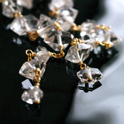 小果：Herkimer Crystal-1（耳環） Herkimer Crystal Earring 第2張的照片