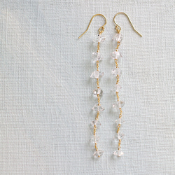 小果：Herkimer Crystal-1（耳環） Herkimer Crystal Earring 第7張的照片