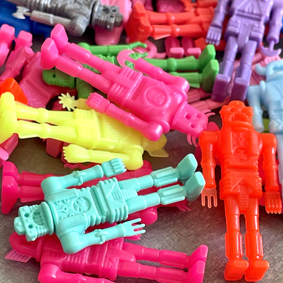 義大利微型機器人組合 3 件 | 塑膠玩具 第5張的照片