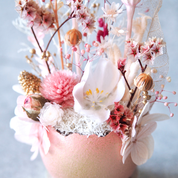 卵に眠る花の箱庭『春の野原/桜』 2枚目の画像