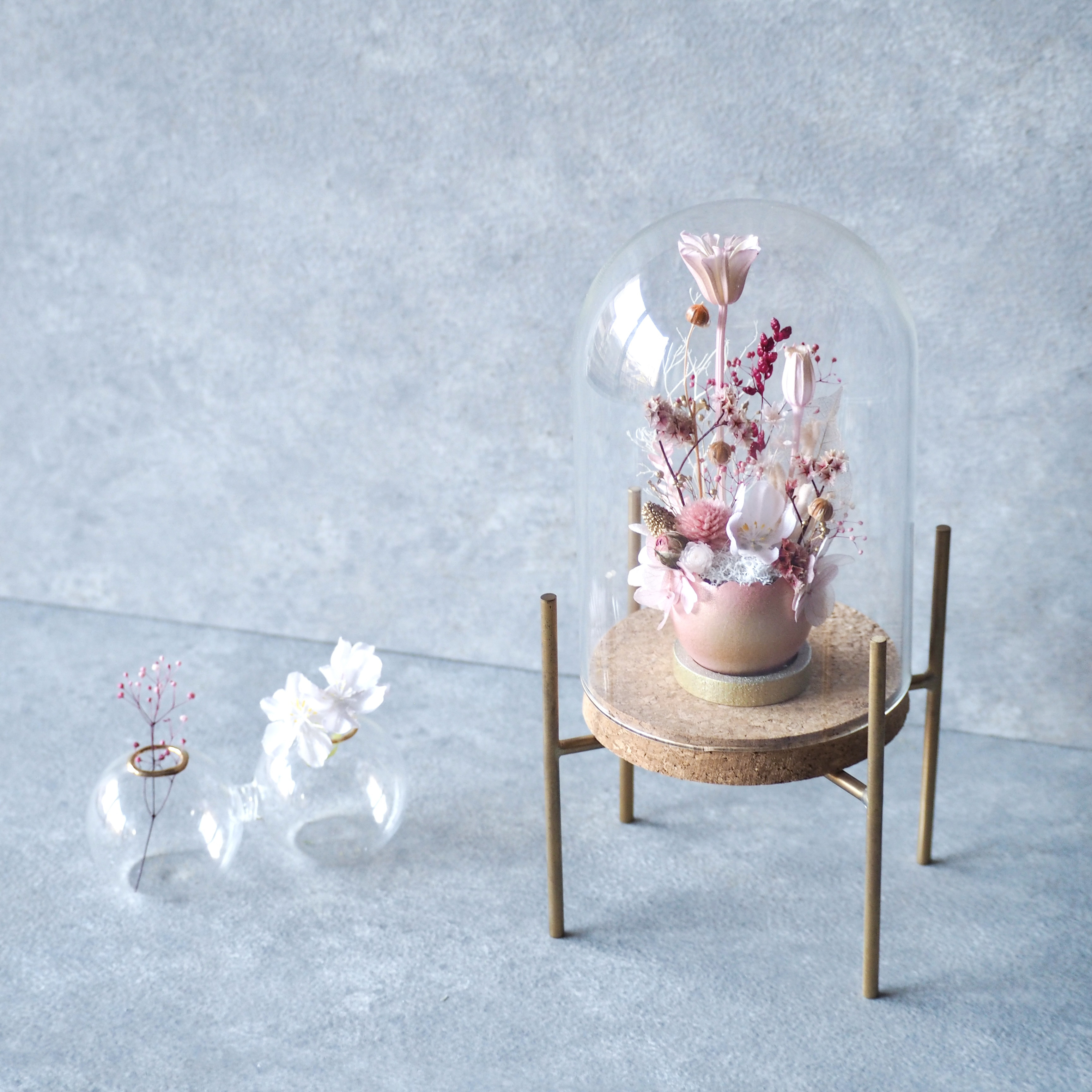 卵に眠る花の箱庭『春の野原/桜』