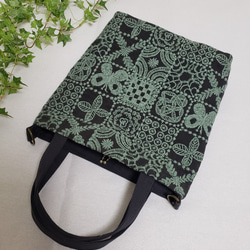ハンドメイド 確認用 ୨୧⑅ティアードポシェット forest tile