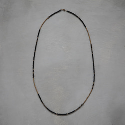 double necklace black 4枚目の画像