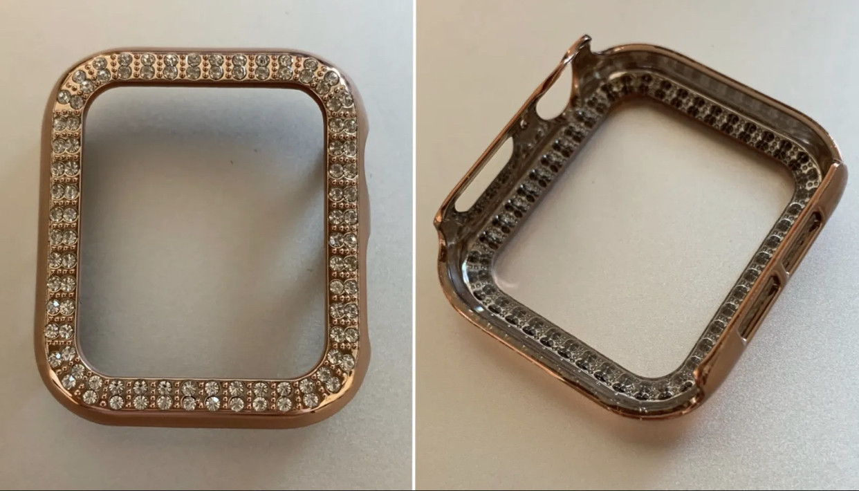 Apple Watch キラキラカバー &大理石柄　ベルト　バンド　セット　全サイズあり