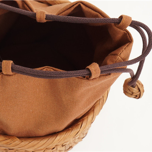 山葡萄 御幸篭 巾籠 野点篭 浴衣 巾着 かごバッグ 伝統工芸品 手提げ