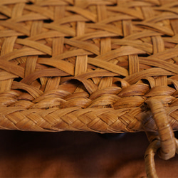 山葡萄 籠　かご（麻の葉編み）バック・やまぶどう　籠 かごバック 13枚目の画像