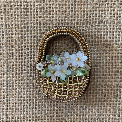ナンタケットバスケット&flower ブローチ Chouette 通販