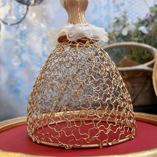 素敵に飾れる アクセサリースタンド ドレスアップ トルソー レッド