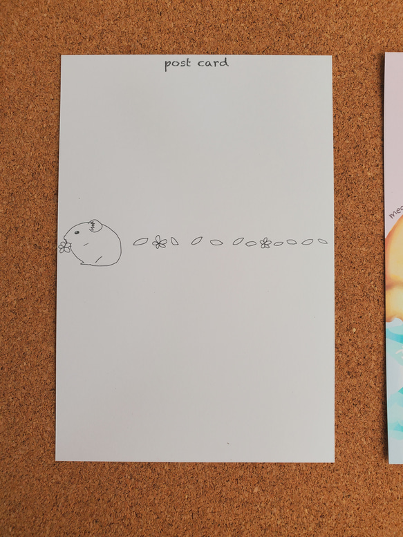 雪国動物×パフェポストカード 2枚目の画像