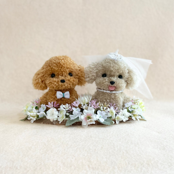 プードルカットのウェルカムドール プードル トイプードル ビション