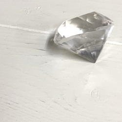 レア　レムリアンシードクォーツ ダイヤ形　透明度抜群　/ 家のお守り 天然石 2枚目の画像