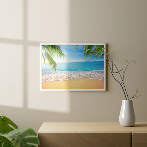 風水効果 Hazel Soan  Waterfront リゾートアートポスター Hazel Soan | Hazel Soan Signed Limited Edition Waterfront