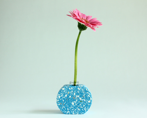 あざみ　一輪挿し 一輪挿し（サークル・ブルー） 一輪挿し・花瓶・花器 Risa Azuma 通販