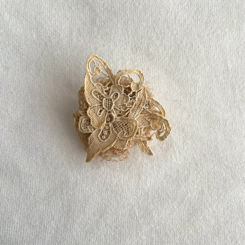 フランスアンティークレース - ブローチ france antique race - brooch