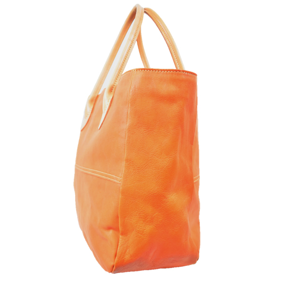 【全6色】栃木レザー Tote bag 05L  (レザートートバッグ) A4対応 13枚目の画像