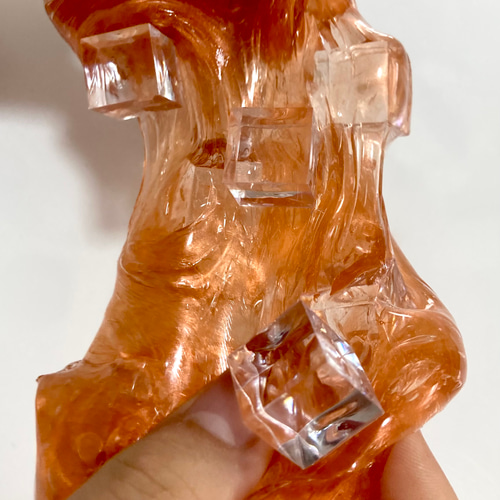ハンドメイド スライム オレンジジュース おもちゃ・人形 ORANGE 通販
