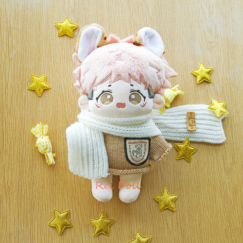 全商品オープニング価格！ 20cmぬいぐるみ服 熊柄セーター かわいい 着せ替えぬいぐるみ ぬいぐるみ