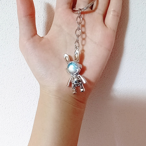 うさぎ 宇宙飛行士 キーホルダー その他アクセサリー Kumasan うさぎ 宇宙飛行士 キーホルダー その他アクセサリー Kumasan