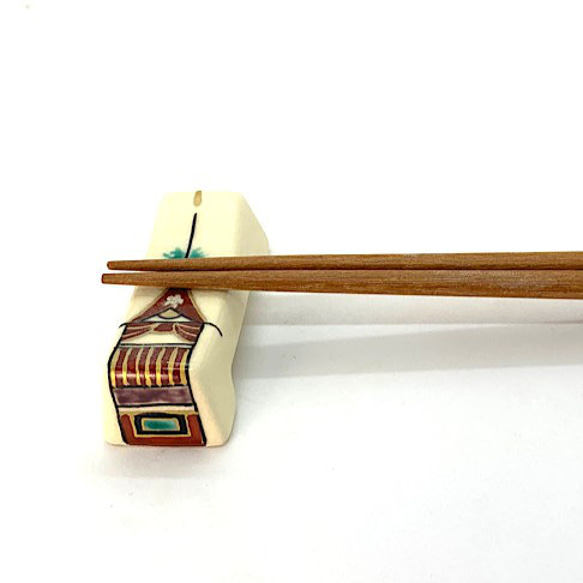 京の12ヵ月 枕形箸置き　食卓のアクセサリー 2枚目の画像