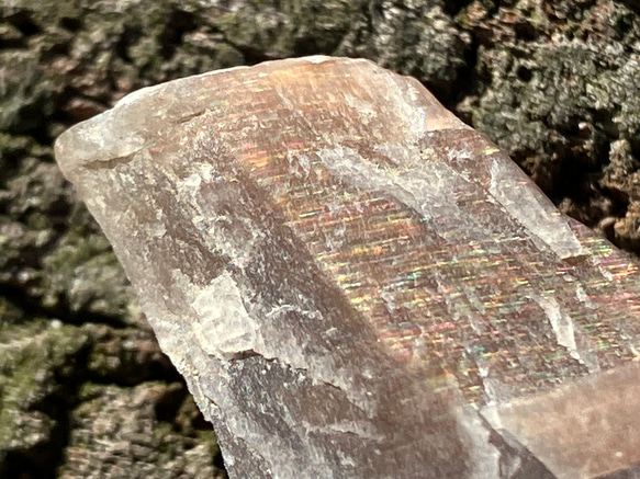 メテオラシャワー　レインボーサンストーン　タンザニア産　フェルスパー原石 13枚目の画像
