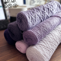 7/11 20時より販売】手染め糸 アソートセット 毛糸 Bon voyage yarn