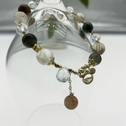 天然石ブレスレット 水晶 浄化 レディースアクセサリー 手作り品03