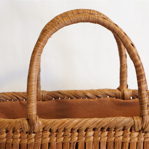 山葡萄 籠 かごバッグ カゴ 網代編み 中布と内ポケット付き 匠の技