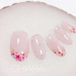 no.500]赤とダルメシアンのネイル/デート/冬/ダルメシアン柄 ネイル