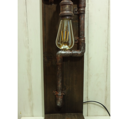 インダストリアル パイプ配管風LEDライト スタンドライト・テーブル