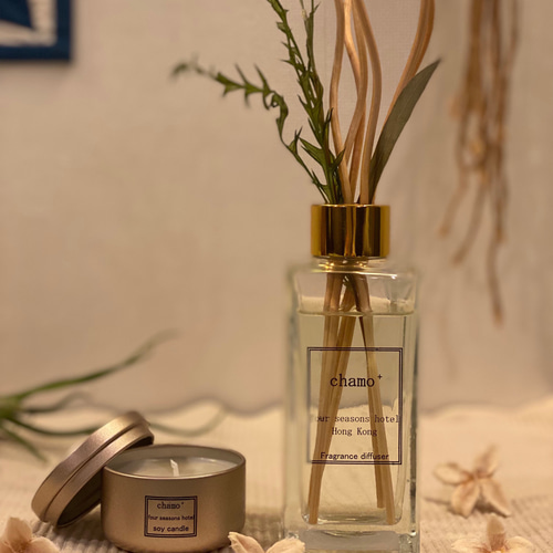 海外高級ホテルの香り diffuser & aroma candle ディフューザー