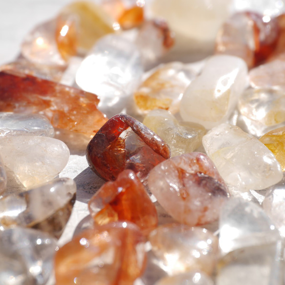 天然石ライモナイトインクォーツ(マダガスカル産)約25g分詰合せ約7～16mm 水晶さざれ石[sa-230224-01] 15枚目の画像