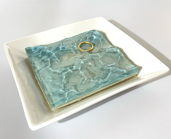 ［浅瀬］水面アクセサリートレー　パラオ砂入り 1枚目の画像