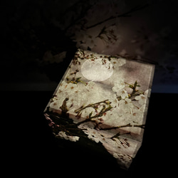 夜桜（満月）（充電式）＆　一筆箋”さくら”（Creema限定、福袋） 3枚目の画像