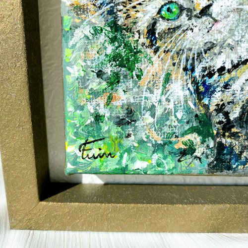 アートパネル 青茶迷彩模様 アートパネル 青茶迷彩模様