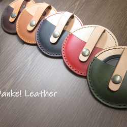 レンズキャップホルダー イタリアンレザー（糸色選択無料！） その他