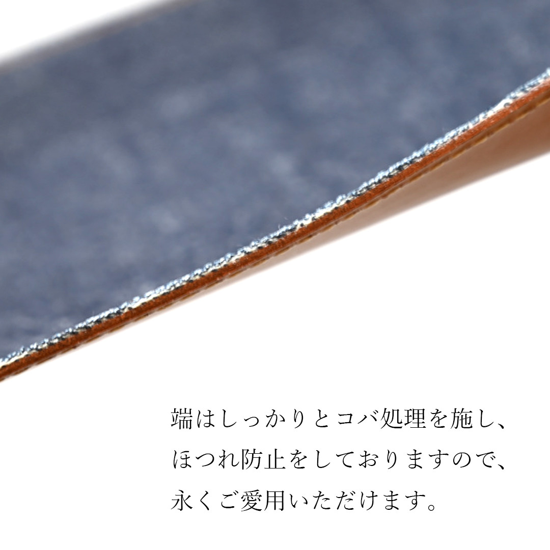 キーホルダー 革 【 BIG JOHN × メンズかもめ 】 デニム キーホルダー レザー キーカバー DQ06M