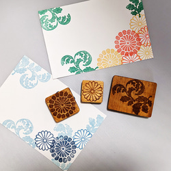 菊ちゃんご確認用　マダムはんこ 菊家紋のセットはんこ はんこ・スタンプ はんこやちなおー 通販