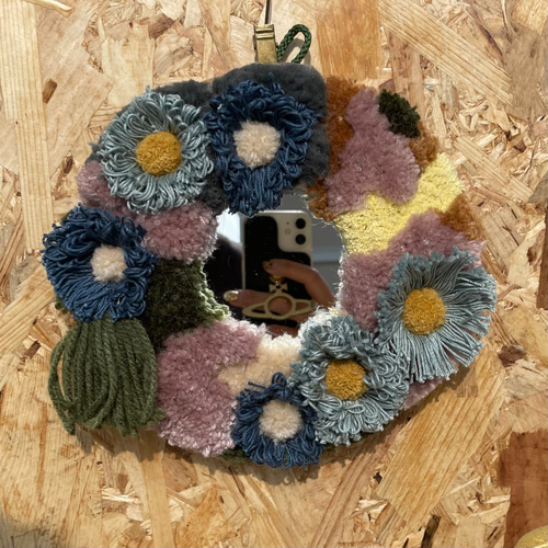 Aoharu 』タフティングミラー パンチニードル プレゼント 韓国雑貨