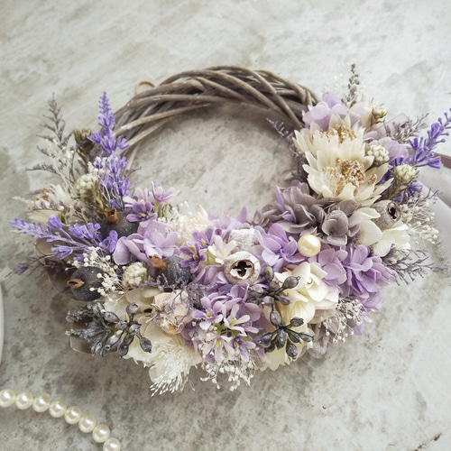 Lune Bonheur＜tokimeki＞＊ハーフムーンリース＊スプリングリース＊春