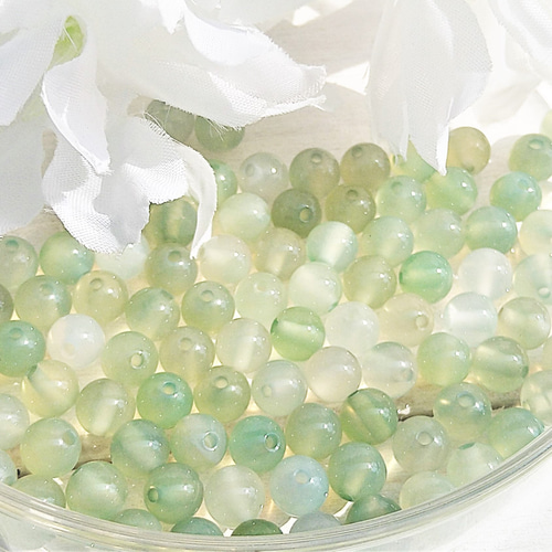 ★大放出セール★絆を強める石【12mmグリーンアゲート『瑪瑙』ラウンド連】❤ ☆大放出セール☆絆を強める石【12mmグリーンアゲート『瑪瑙』ラウンド