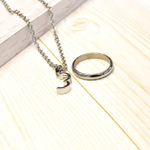 Sサイズ】思い出のリングをネックレスに リングホルダーネックレス