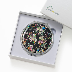 天然貝殼小鏡子（花節黎明）貝殼，珍珠母藝術 | 推薦用於禮物和禮物 第1張的照片