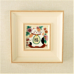 七宝焼・タイル画 七宝焼タイル オリーブ その他アート 七彩工房 nanasaikobo 通販