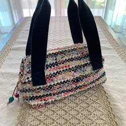 パネル 裂織ツーウェイバック 手織り | tatihome.com