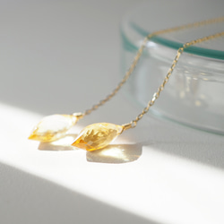 K10 / アメトリンピアス（AL） / 送料無料 ピアス（フック・チェーン