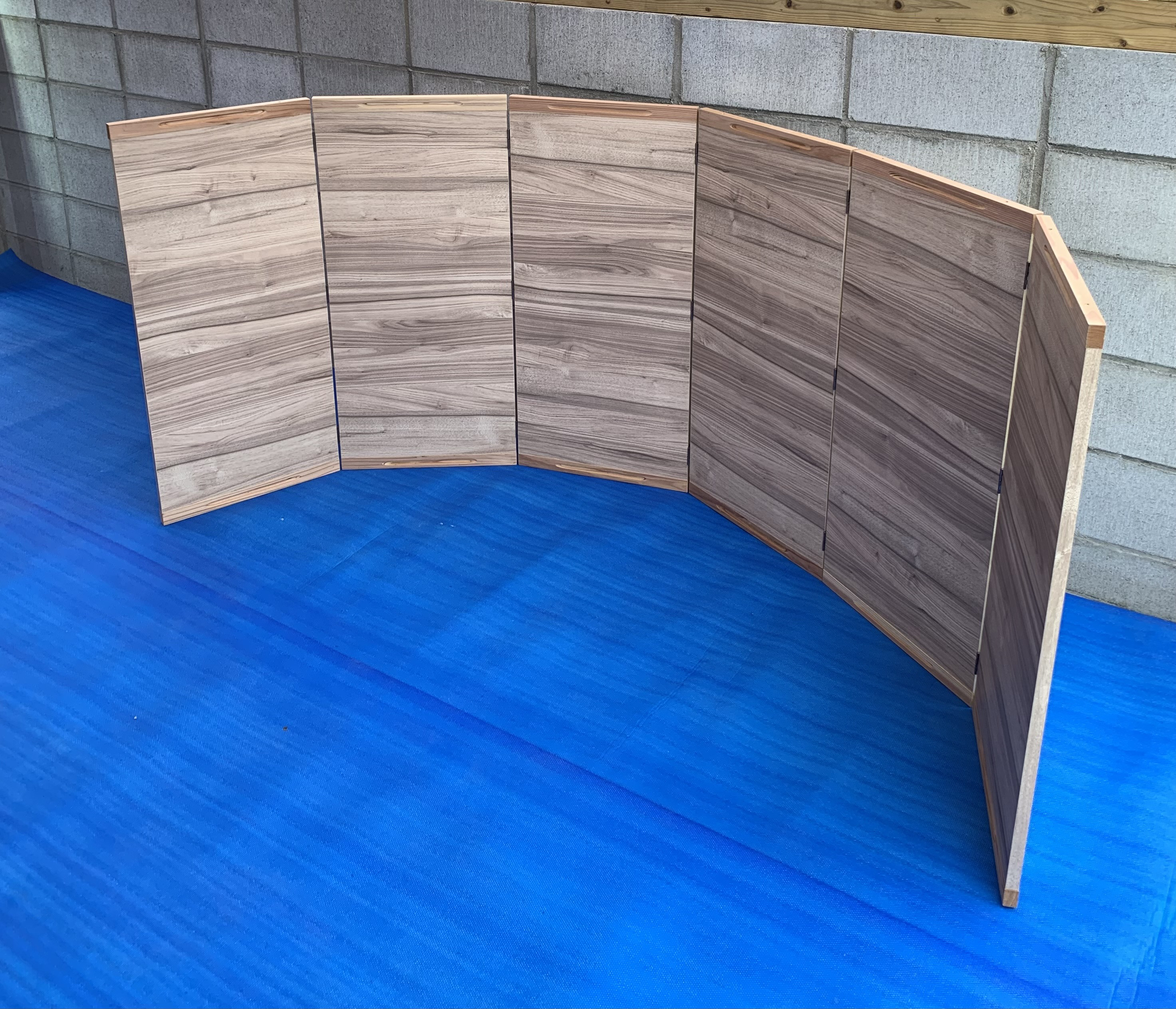 6連自在ついたて