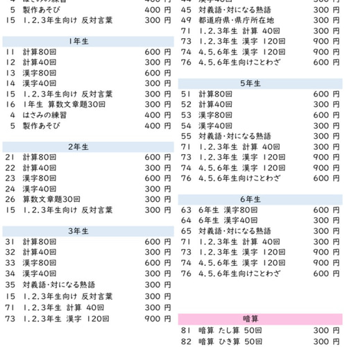 22小学2年生 計算プリント 参考書 教科書 暗算 雑貨・その他