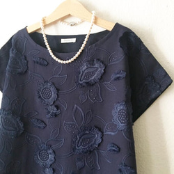 ♡Creema 限量春季福袋，即時發貨♡法式 3D 刺繡襯衫（2 件套） 第7張的照片