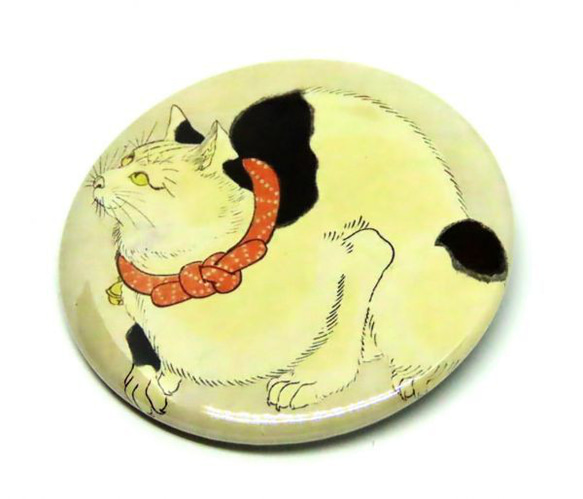 鼠除けの猫　缶バッジ　歌川国芳　浮世絵　ネコ　グッズ 3枚目の画像