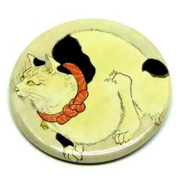 鼠除けの猫　缶バッジ　歌川国芳　浮世絵　ネコ　グッズ 2枚目の画像
